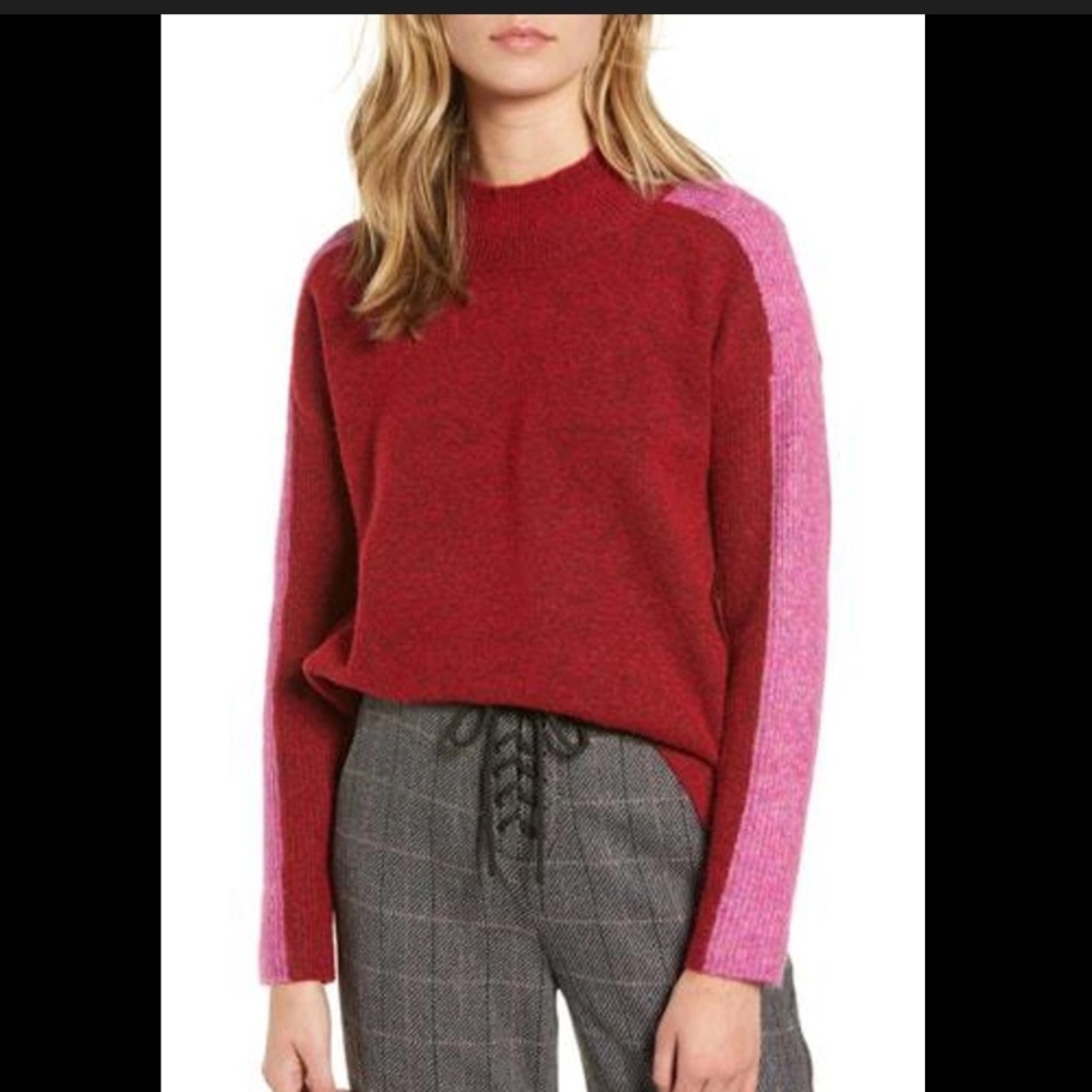 Heartloom Astrid
Sweater In Wine revolve $98 casual knit spring classic winter